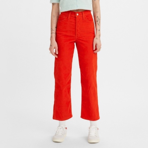 Levi's Pants - Levi’s Corduroy Ribcage Ankle Straight
